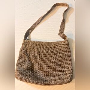 The SAK Crochet Boho Nylon Crossbody Purse